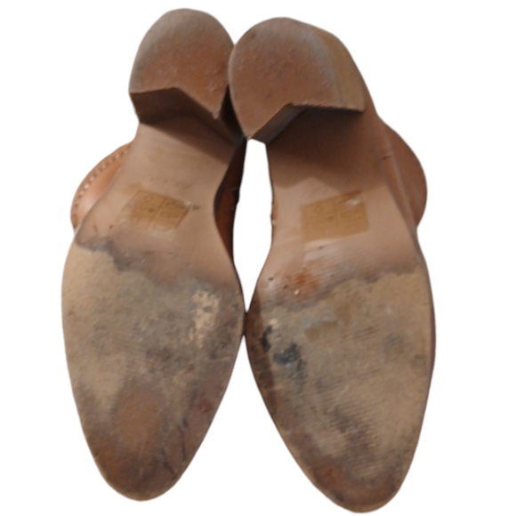 Aldo Leather Ankle Boots Booties - Picture 7 of 13